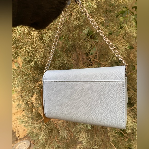 NWT Steve Madden mini crossbody denim BLYNN purse blue - Picture 4 of 8